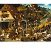 Grafika Brueghel Pieter : Proverbes Flamands, 1559 F-30075