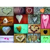 Grafika Collage Coeurs F-32730