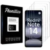 Verre Trempé pour Xiaomi Redmi Note 14 [Pack 4] Film Vitre Protection ...