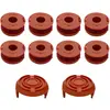 PHONILLICO Bobine de fil coupe bordure - Worx - WA0010 - Ø 1,65mm - L 3m - Pack de 8 bobines et 2 couvercles
