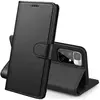 Coque pour Xiaomi REDMI 10 4G - Portefeuille Noir Rabat Clapet Aimanté...