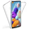 Coque pour Samsung Galaxy A21S - Protection Gel TPU Silicone Intégrale Transparent 2 Parties Avant Arrière Emboitable Phonillico®