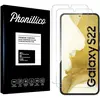 Verre Trempé pour Samsung S22 5G [Pack 2] Film Vitre Protection Ecran ...