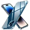 Coque pour iPhone 14 PRO MAX - Antichoc Protection Silicone Souple Tra...