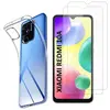 Coque pour Xiaomi REDMI 10A et 2 Verres Trempé Film Protection Ecran P...