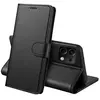 Coque pour Xiaomi Redmi Note 13 5G - Portefeuille Noir Rabat Clapet Ai...