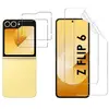 Verre Trempé pour Samsung Galaxy Z FLIP 6 et Protection plastique écra...