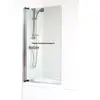 ONDEE - Pare-baignoire SANDRA 1V - Paroi 80x140x0,4cm - Verre trempé -...