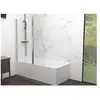 Ayor ONDEE - Pare-baignoire SANDRA 2V - Paroi 120x140x0,4cm - Verre tr...