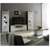 Altobuy BRISE - Ensemble Salon Moderne effet Béton Laqué Gris