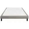 Sommier Epeda CONFORT FERME DECO NATURE 140x190 Chiné Naturel Lattes