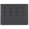 Bultex TETE DE LIT TELICA 180x1 ASSORTI RESET - GRIS ANTH.