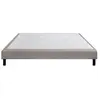 Sommier Epeda CONFORT MEDIUM DECO NATURE 140x190 Jean Gris Foncé