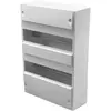 Coffret électrique - EUROHM - 19016 - 26 modules - 2 rangées - Blanc