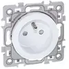 EUR OHM Prise 2P+T blanche Square (60260)