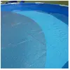 EDENEA Couverture Solaire Piscine Gris Silver - Ovale - 304x549 cm - 215 Microns - Recoupable