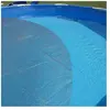 Couverture Solaire Piscine Gris Silver - EDENEA - Ovale - 366x610 cm - 215 Microns - Recoupable