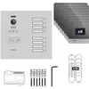 Visiophone collectif pour 8 appartements / bureaux - compatible Vigik ...