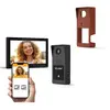 Kit visiophone filaire connecté Digital Connect + coque terracotta