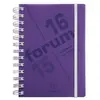 Agenda journalier scolaire forum linicolor violet