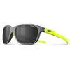 Julbo Arcade Sunglasses Mixte Enfant, Gris/Jaune Fluo, Taille unique