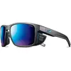 Julbo Lunettes de soleil SHIELD Adulte Mixte Noir-Bleu Catégorie 3