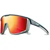 Julbo Fury Lunettes de Soleil Mixte, Dark Blue/Green Grey, Taille unique