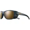 Julbo Lunettes de soleil unisexe pour adulte, Bleu foncé mat/noir, L
