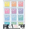 Merkloos / Sans marque SET OF 12 IZINK QUICK DRY M INKPADS - PASTEL