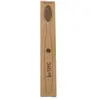 Lov'FROG Brosse à Dent Bambou Charbon Actif Enfant Motif Trèfle