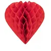 Coeur à suspendre 30cm, Rouge