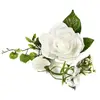 HOBI Petite composition fleurs artificielles blanches