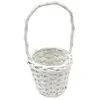 PANIER ROND SAULE 22X10CM BLANC Blanc