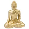 Objet décoratif - Bouddha - Centre de table - Résine - 13x10cm - Couleur or