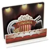 Décoration - Non spécifié - Salle de cinéma - 12x10.5x5cm - Blanc - Mixte