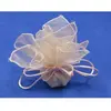 Carrés d organza - rose