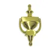 Heurtoir de porte laiton poli 200X95 mm