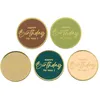 10 CONFETTIS BOIS ANNIVERSAIRE JUNGLE 5CM VERT