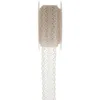Ruban de dentelle ivoire - 20 mm x 3 m