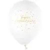 SANTEX Ballon Anniversaire Or x8