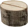 Santex naamkaart/plaatskaart houders - boomschijf - Bruiloft - 2x stuk...