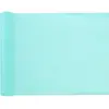 Santex Tafelloper op rol - azuurblauw - 30 cm x 10 m - non woven polye...