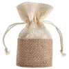 Aumonière à dragées jute naturelle Sachet de 4 Aumonières à dragée en ...