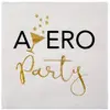 Serviettes en papier - Apéro Party - Blanc - 20 unités
