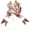 Santex trouwauto lint met strikjes - Bruiloft - rose goud - just married - autodecoratie set