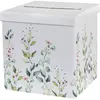 SANTEX URNE MARIAGE VÉGÉTAL 20X20X20CM BLANC