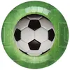 Santex voetbal thema feest wegwerpbordjes - 10x stuks - 23 cm - EK/WK ...