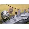 Banderole en carton 5m - Anniversaire étincelant Argent