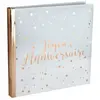 SANTEX LIVRE D'OR JOYEUX ANNIVERSAIRE 20P 24CM ROSE GOLD
