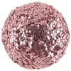 Sachet de 50 mini-Boules pailletées 1cm Rose Gold